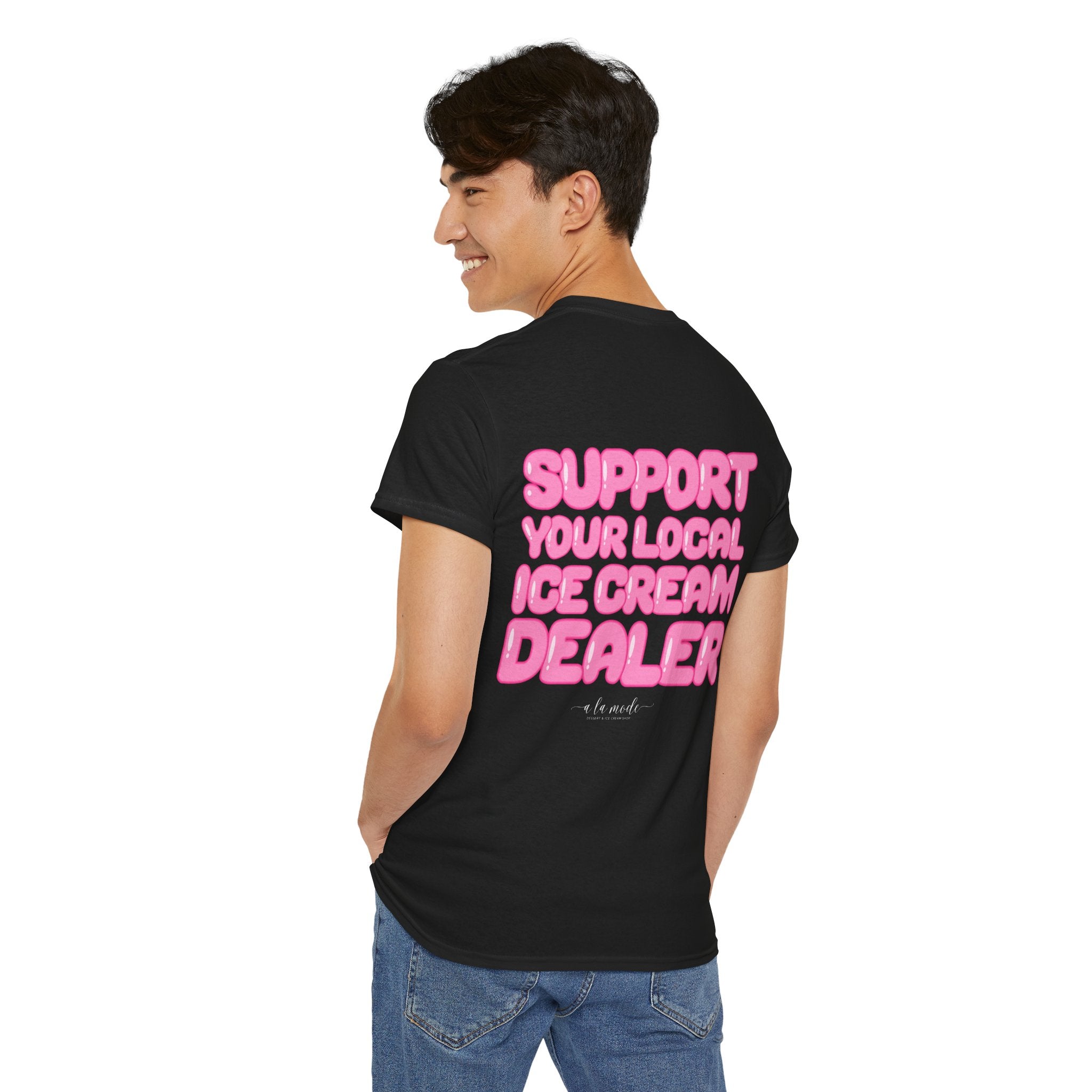 Support Your Local Ice Cream Dealer Tee