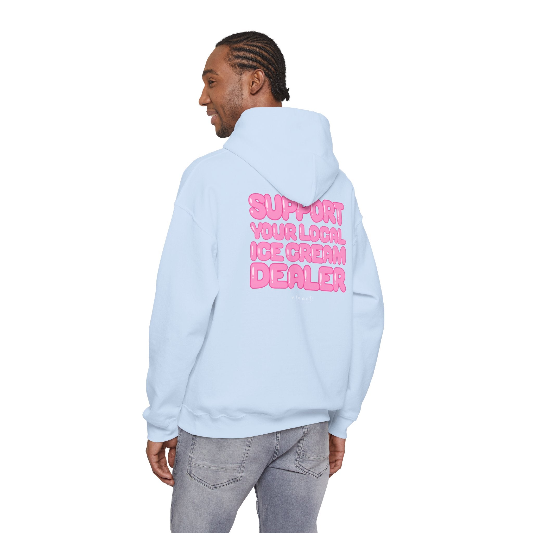 Support Your Local Ice Cream Dealer Hoodie