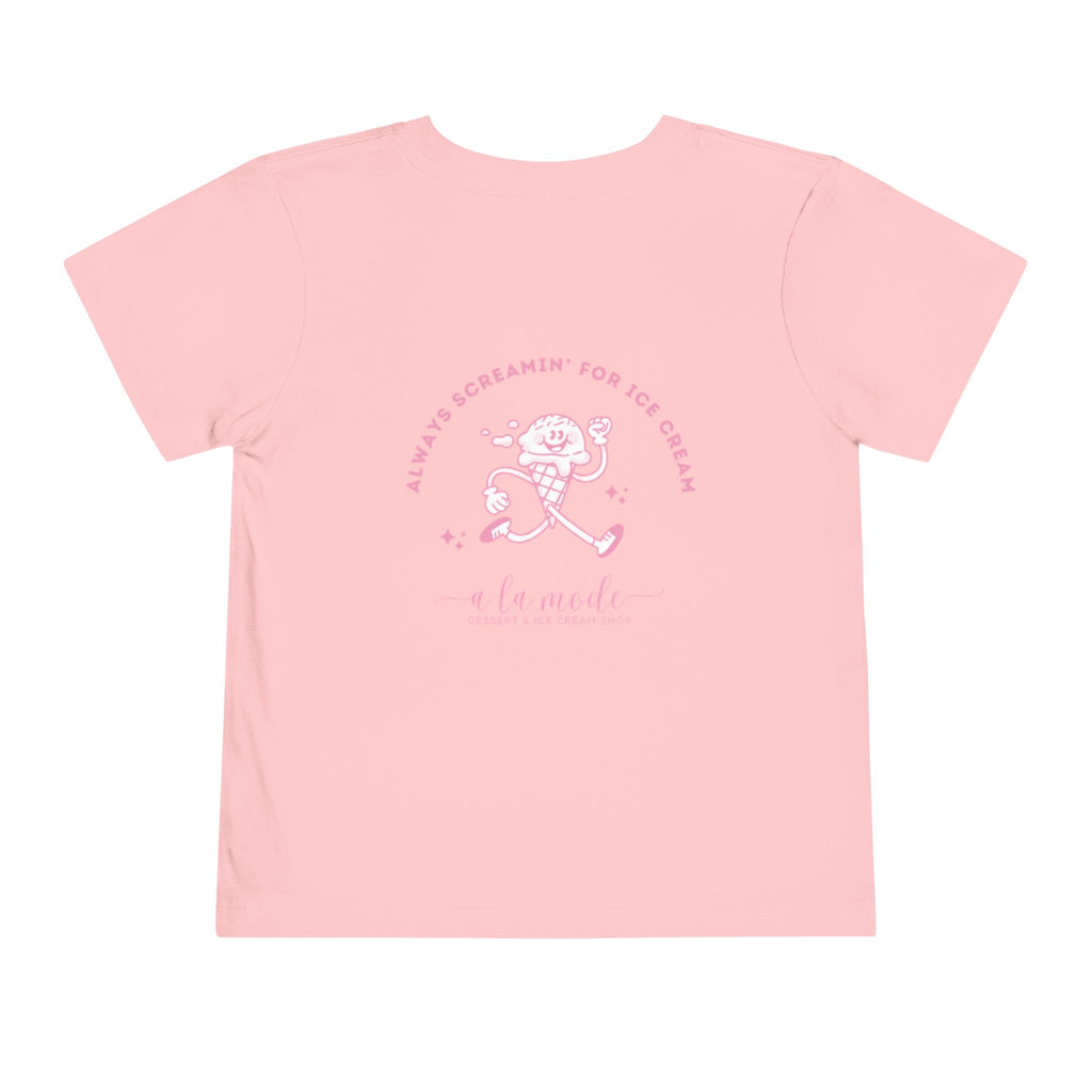 Toddler- Always Screamin' for Ice Cream T-Shirt
