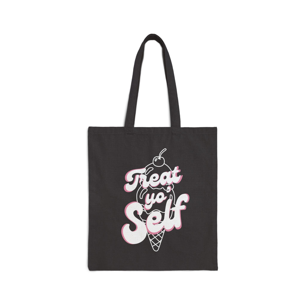 Treat Yo' Self Canvas Tote Bag