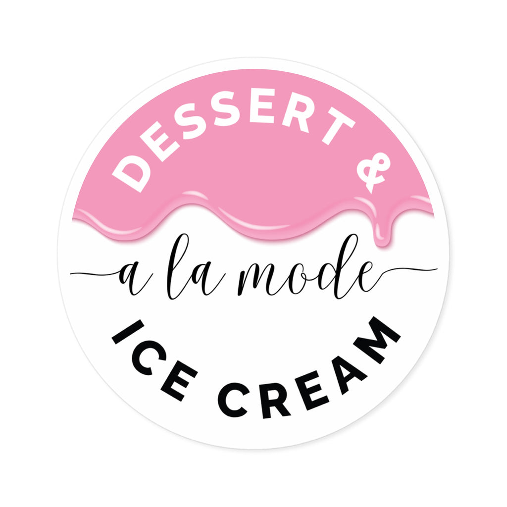 A La Mode Drip Vinyl Sticker